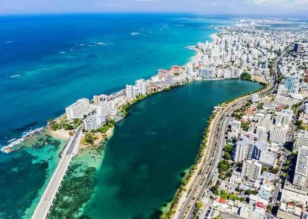 Pr Rentals Beach Front Penthouse A 604 San Juan Luaran gambar